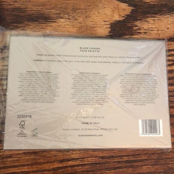 ICONIC LONDON Blaze Chaser Face Palette NEW Ipsy - Picture 10 of 13